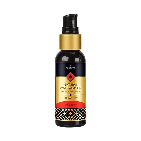 Лубрикант на водной основе Sensuva Natural Strawberry 57 мл Sensuva SO3221 62439 - фото 3