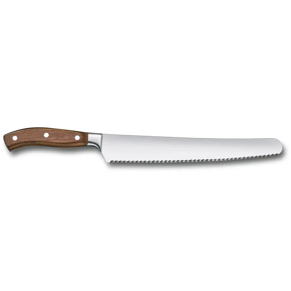 Кухонний ніж Victorinox Grand Maitre Wood Bread лезо 26см хвил. для хліба з дерев. ручкою у подар.упак. - фото 3