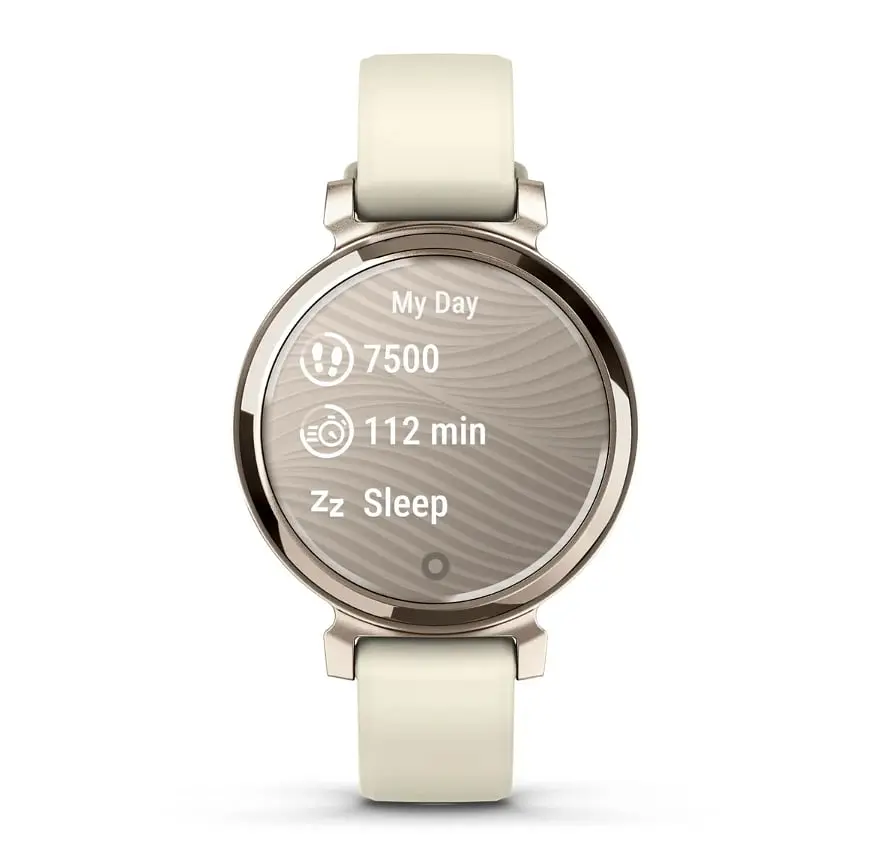 Смарт-годинник Garmin Lily 2 Cream Gold with Coconut Silicone Band (010-02839-20) - фото 4