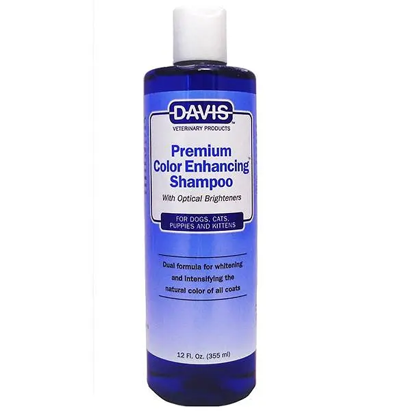 Шампунь Davis Premium Color Enhancing Девіс для посилення кольору шерсті собак і котів (концентрат) 355 мл (PCES12)