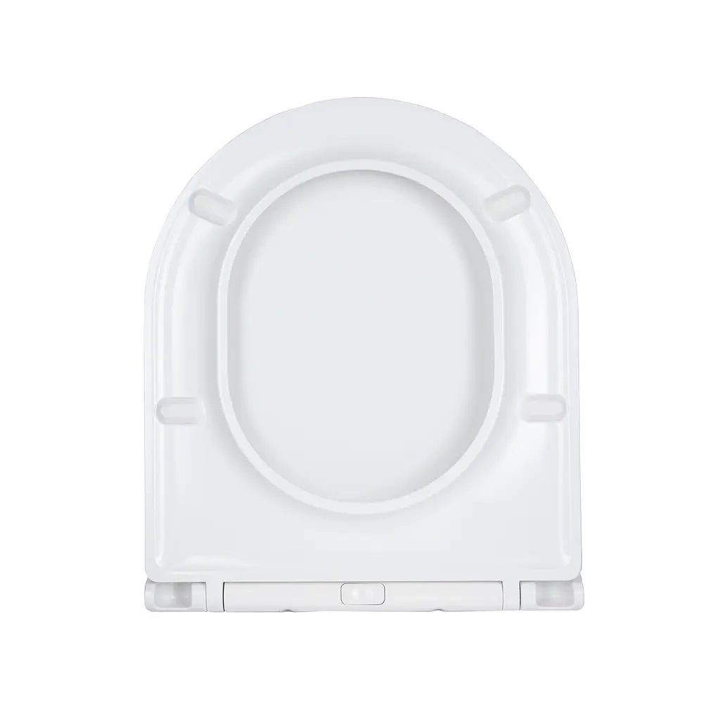 Сиденье для унитаза Qtap (Robin, Aries) с микролифтом Slim QT99HY2411W, Белый - фото 4