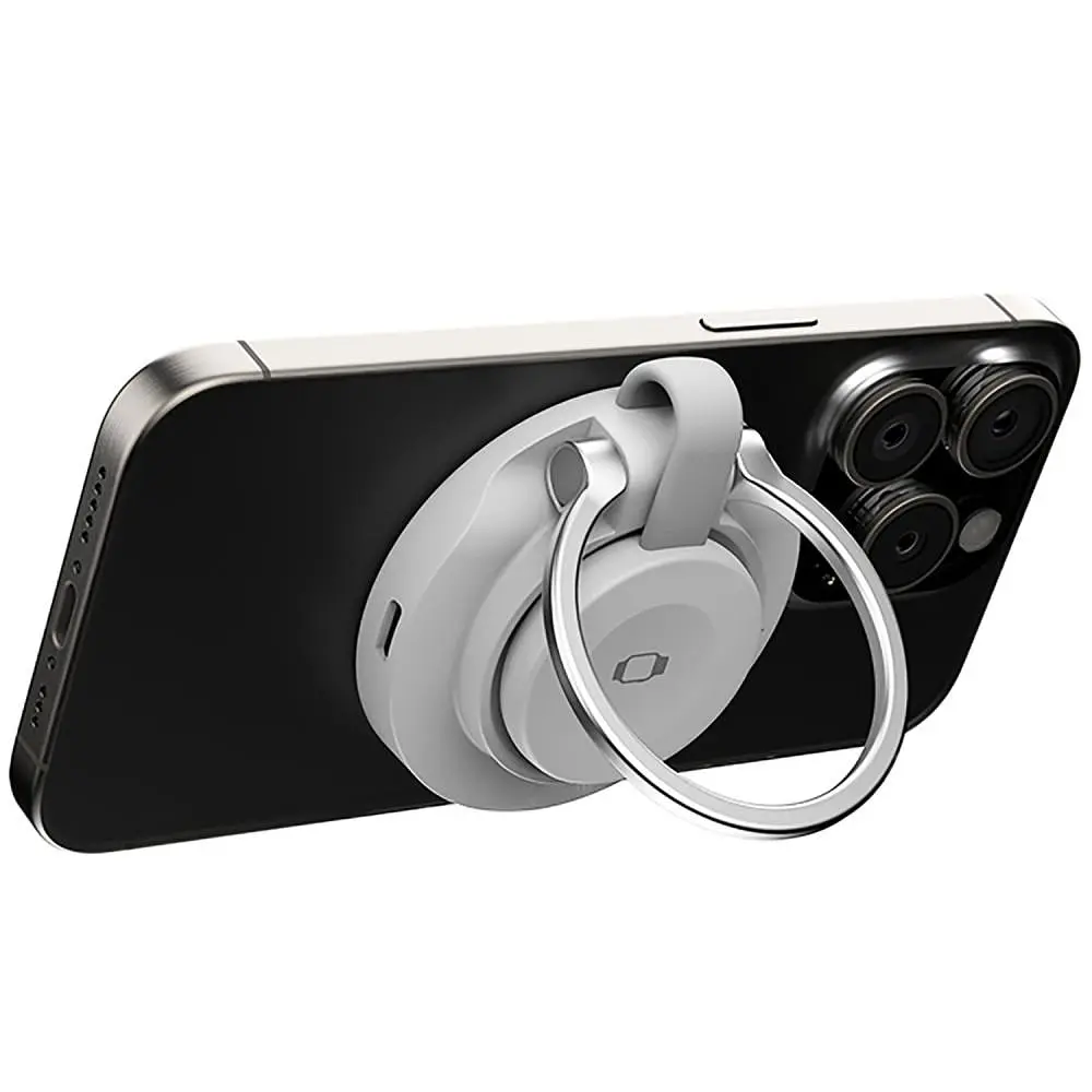 Зарядний пристрій Proove Knocker 2 in 1 Qi2 white (WSPK15012002) - фото 14