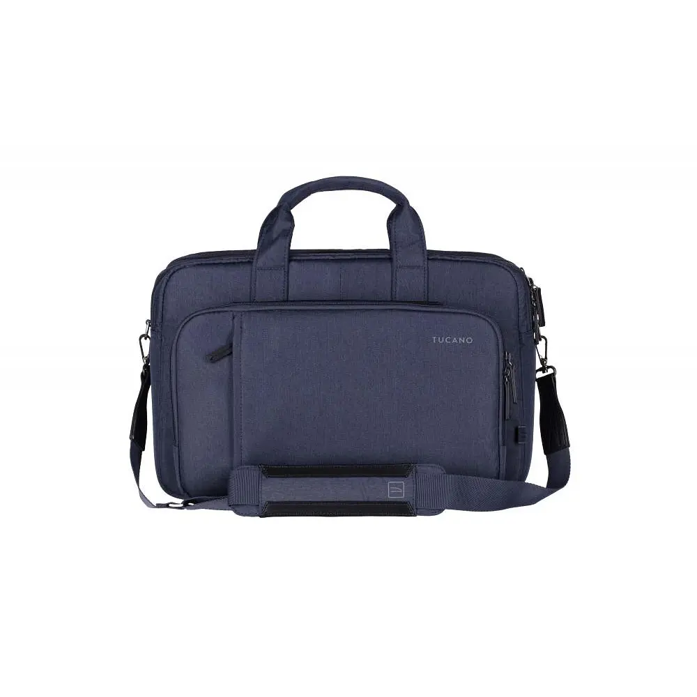 Сумка для ноутбука Tucano 15.6" Flash Blue (BFLASH15-B) - фото 4