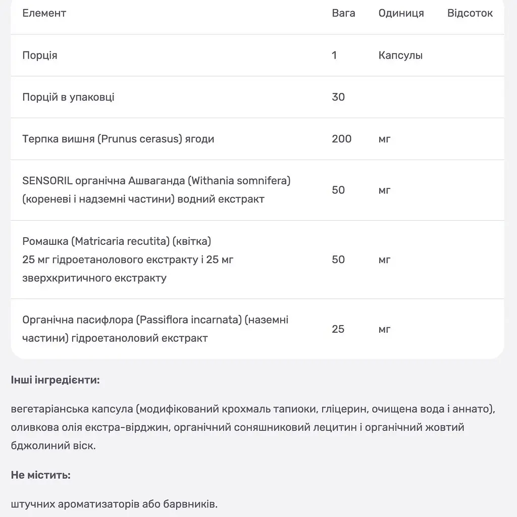 Трави для здорового сну New Chapter Multiherbal Sleep 30 капсул - фото 4