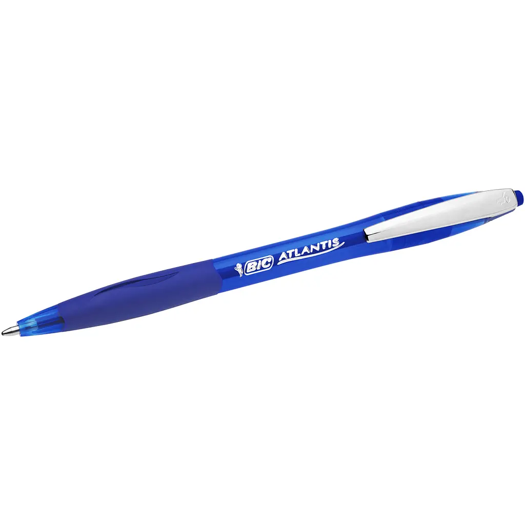 Ручка кулькова BIC Atlantis Soft, синий, 12 шт. (9021322) - фото 4