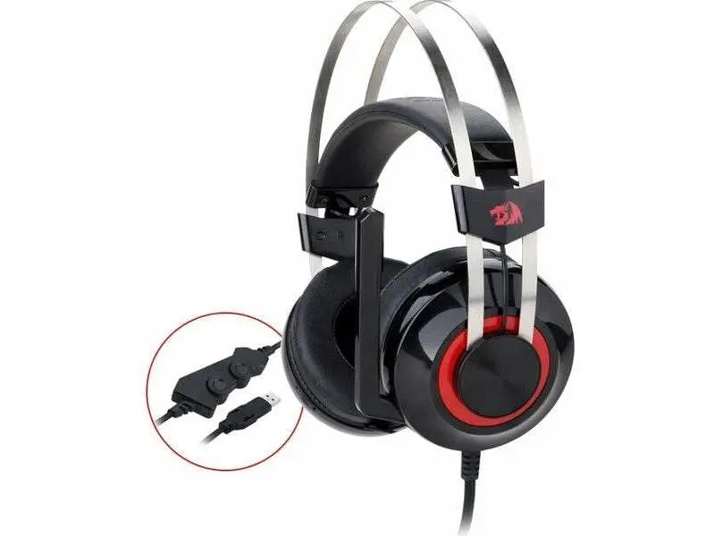 Навушники з мікрофоном REDRAGON Talos H601 Black (77692)