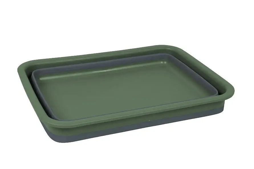 Таз складний Bo-Camp Washing Bowl Collapsible 7L Grey/Green (6303690) (DAS302124) - фото 2
