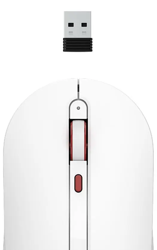 Миша MiiiW Mouse Mute Wireless White (MWMM01) [61057] - фото 3