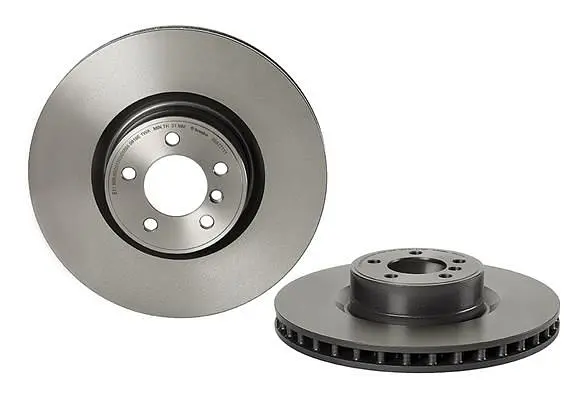 Диск гальмівний вентильований Land Rover Range Rover III 02-12р Brembo (09.A771.11) - фото 2