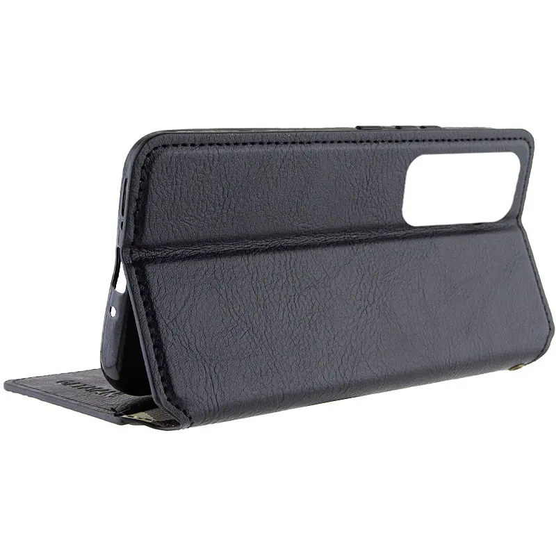 Шкіряний чохол-книжка GETMAN Cubic (PU) для Samsung Galaxy M35 5G Чорний - фото 6