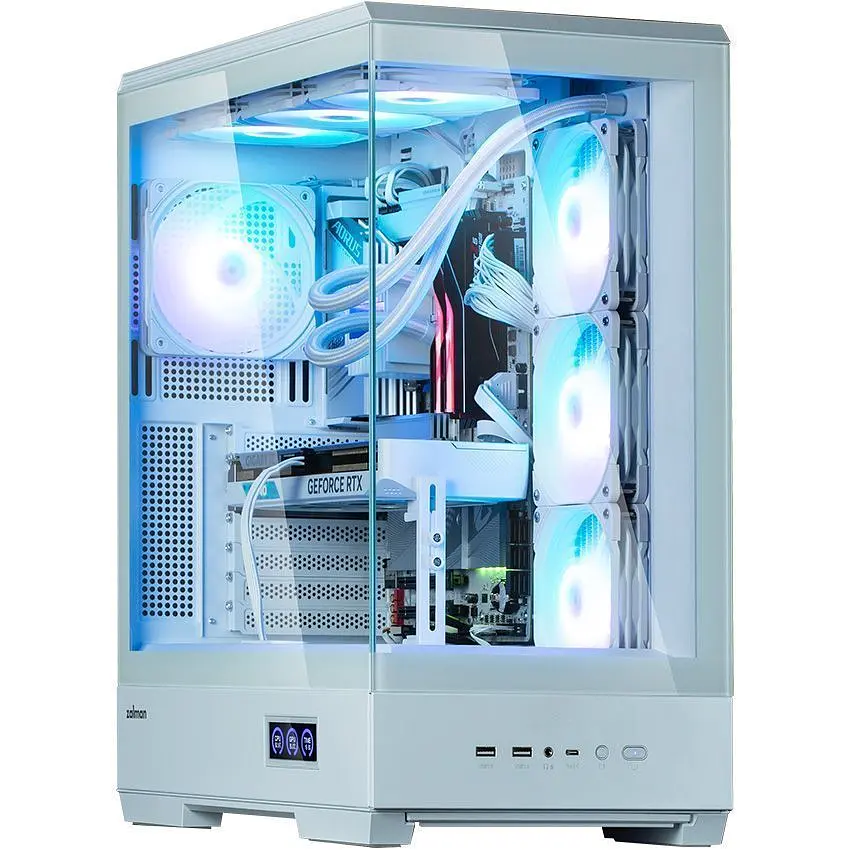 Корпус Zalman P50 DS White [146871] - фото 7