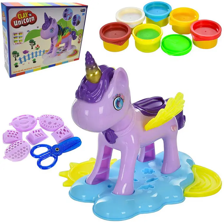 Набір для Ліпки Тісто My Little Horse 6 кольорів з Аксесуарами - фото 3