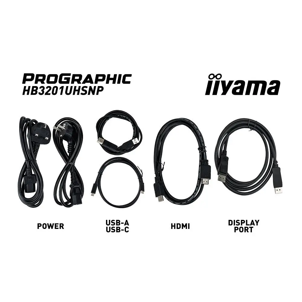 Монитор Iiyama 31.5" HB3201UHSNP-B1 UHD IPS 60Hz (HB3201UHSNP-B1) - фото 7