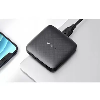 Зарядний пристрій UGREEN CD226 100W 3xUSB-C+1xUSB-A Desktop Fast Charger EU (70870) - фото 3