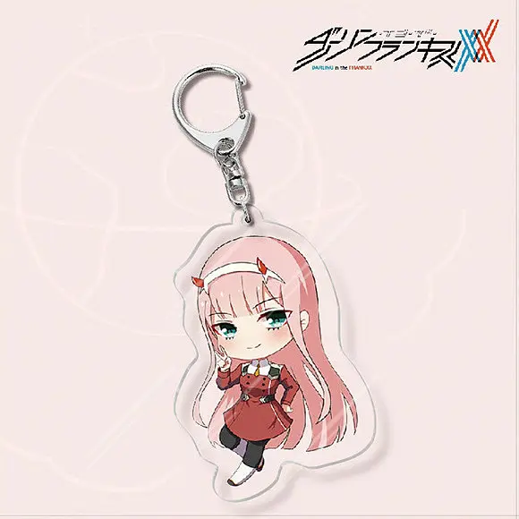 Брелок акриловий Улюблений у Франксі Darling in the Franxx AK DF 01 - фото 2