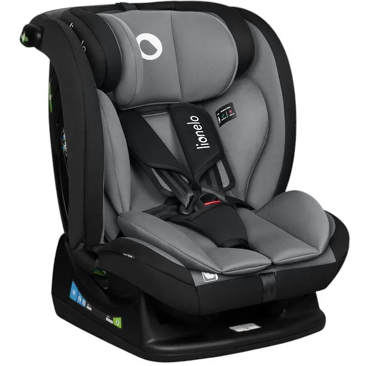 Автокрісло Lionelo Izzy I-Size black grey (LO-IZZY I-SIZE BLACK GREY) - фото 3