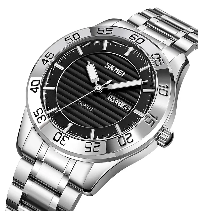 Наручний годинник Skmei 9293 Silver Black, 9293SIBK (18377) - фото 2