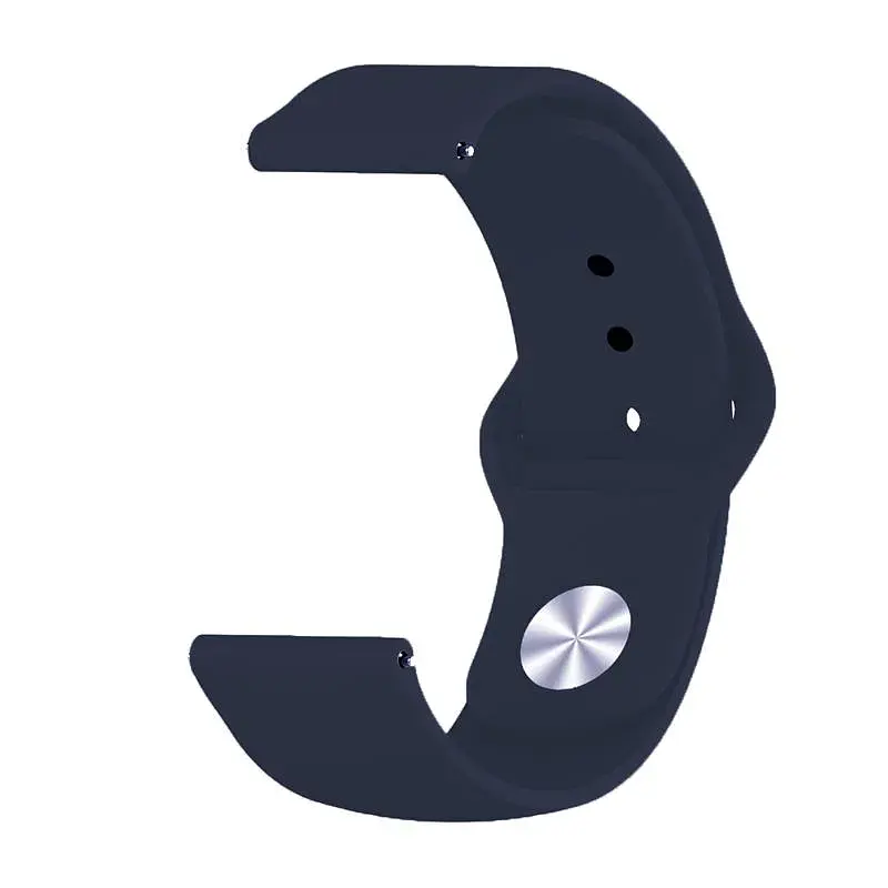 Силіконовий ремінець BeCover для Xiaomi Amazfit Bip/Bip Lite/Bip S Lite/GTR 42mm/GTS/TicWatch S2/TicWatch E Blue-Horizon (706199) - фото 2