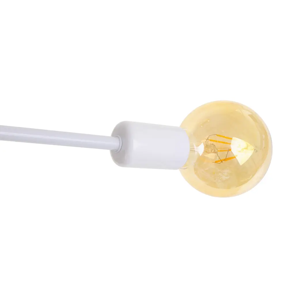 Люстра потолочная Brille в спальню E27 60W WH (BR-01 619C/6) - фото 2