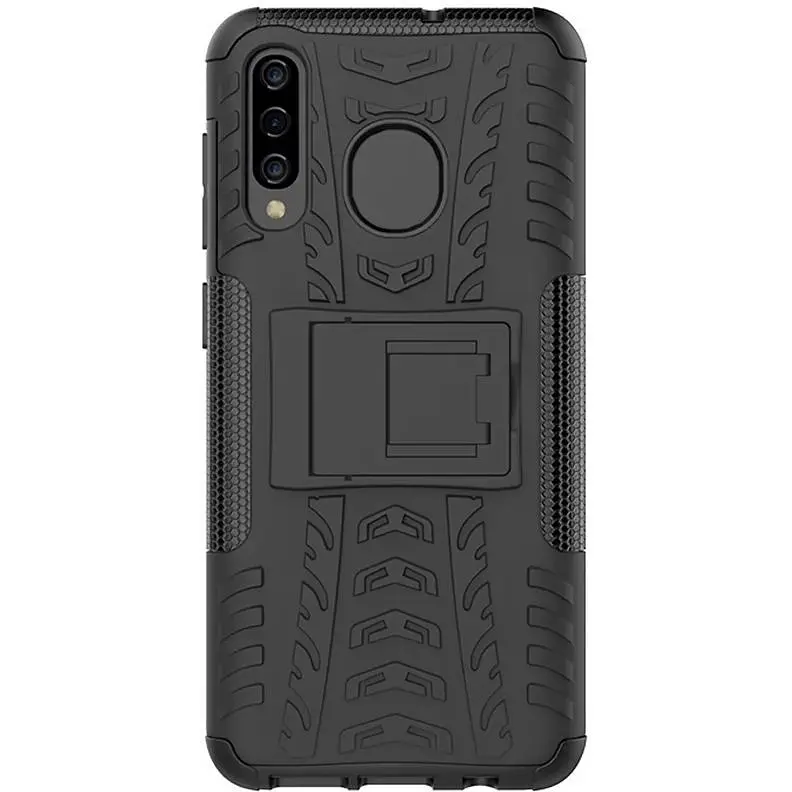 Чохол-накладка Toto Dazzle Kickstand 2 in 1 Case Samsung Galaxy A30s/A50/A50s Black - фото 7