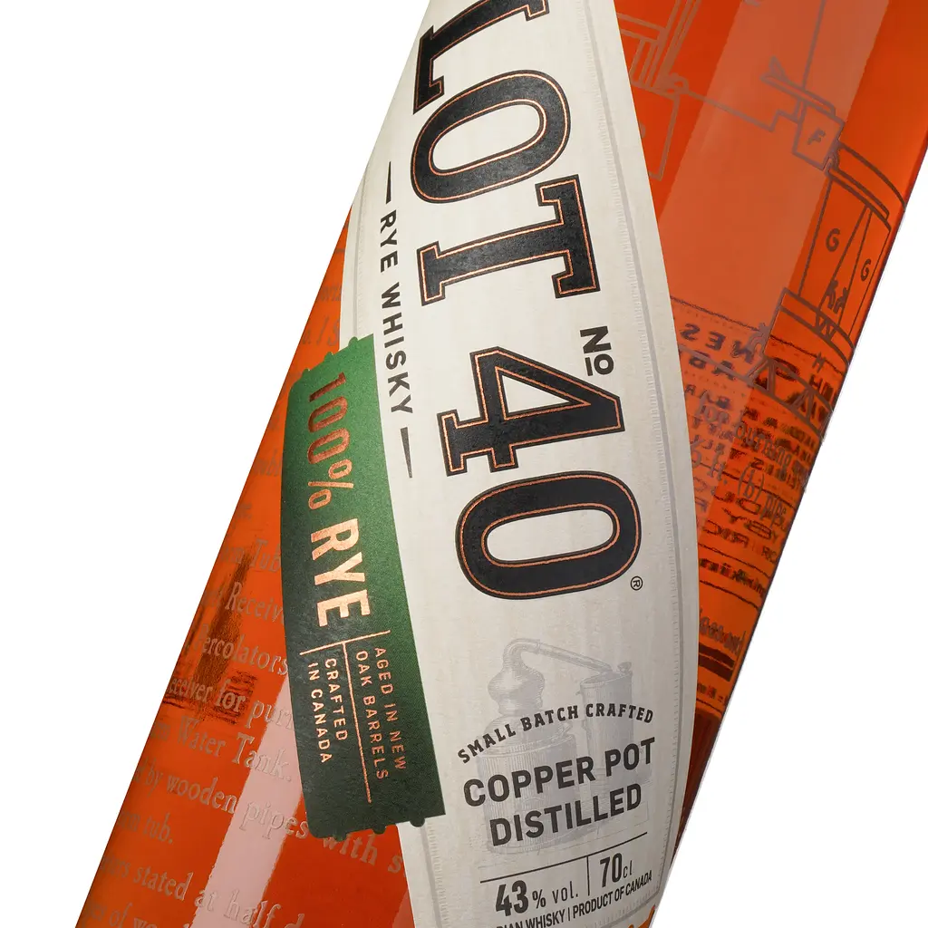 Віскі Lot 40 Rye Canadian Whisky 43% 0.7 л - фото 5