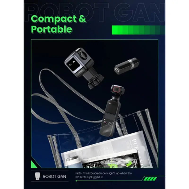 Зарядний пристрій Ugreen 1xUSB + 2xUSB-C 65W GaN CD361 gray (25685B) - фото 7
