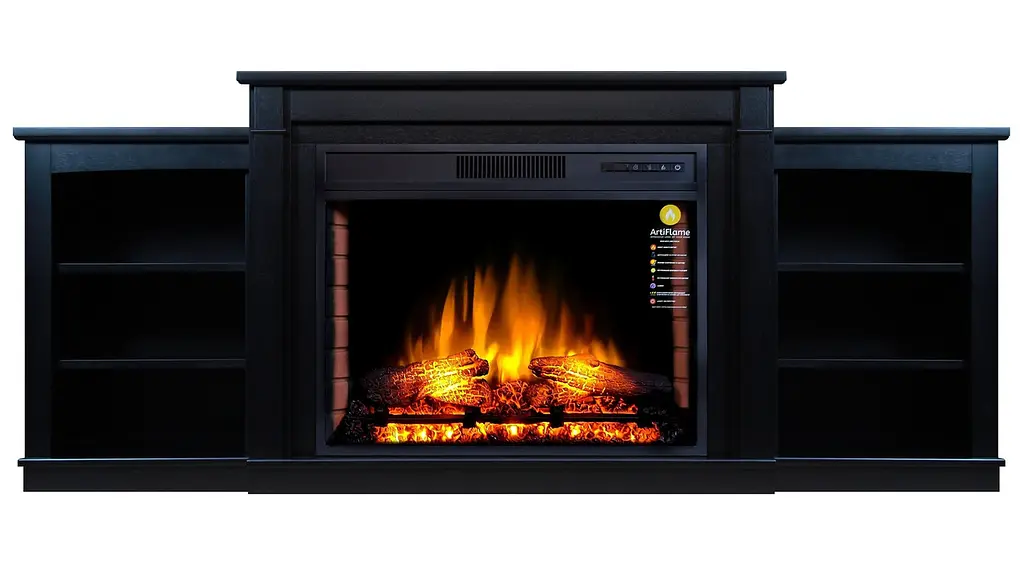 Каминокомплект ArtiFlame VOGUE AF28S ЧЕРНОЕ ДЕРЕВО - фото 2