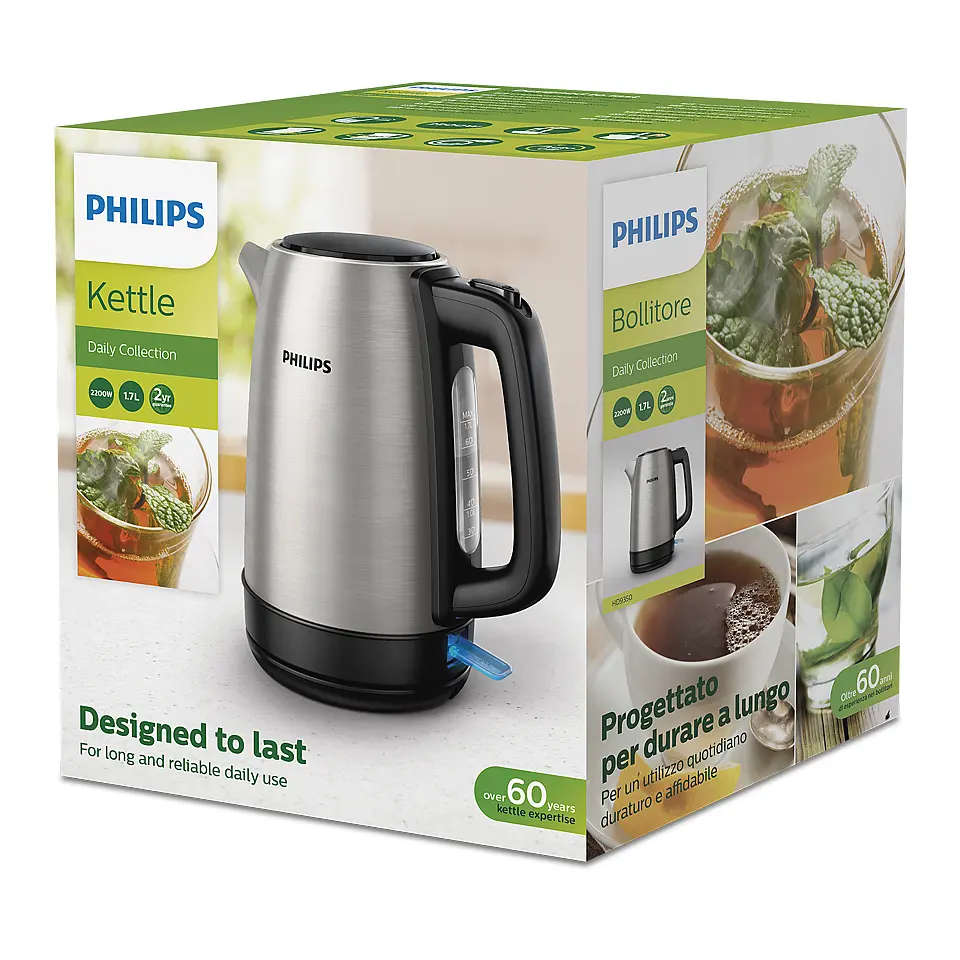 Электрочайник Philips Daily Collection 1.7л (HD9350/90) - фото 5