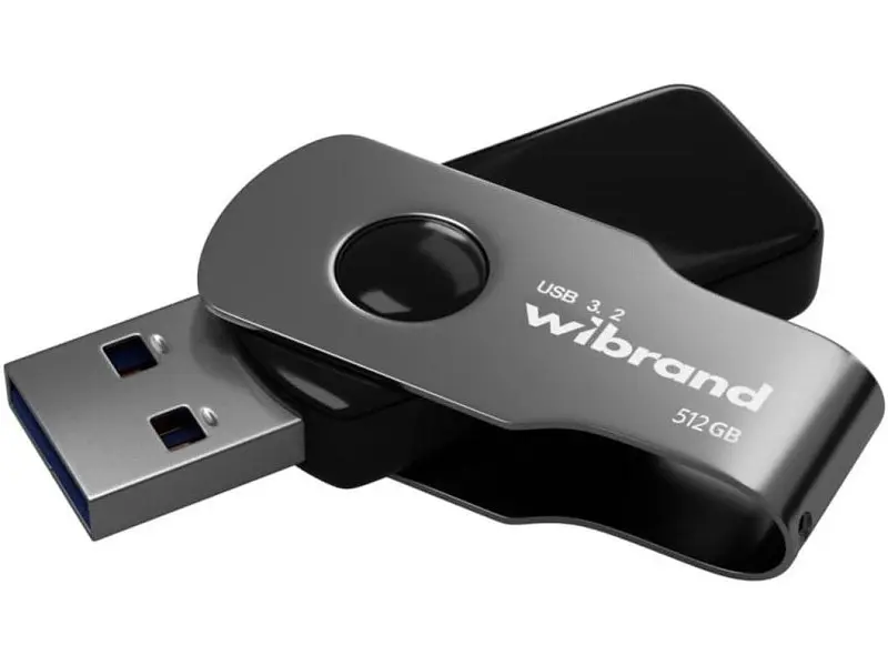 Флешка Wibrand 512 GB Lizard Black USB 3.2 (WI3.2/LI512P9B) - фото 2