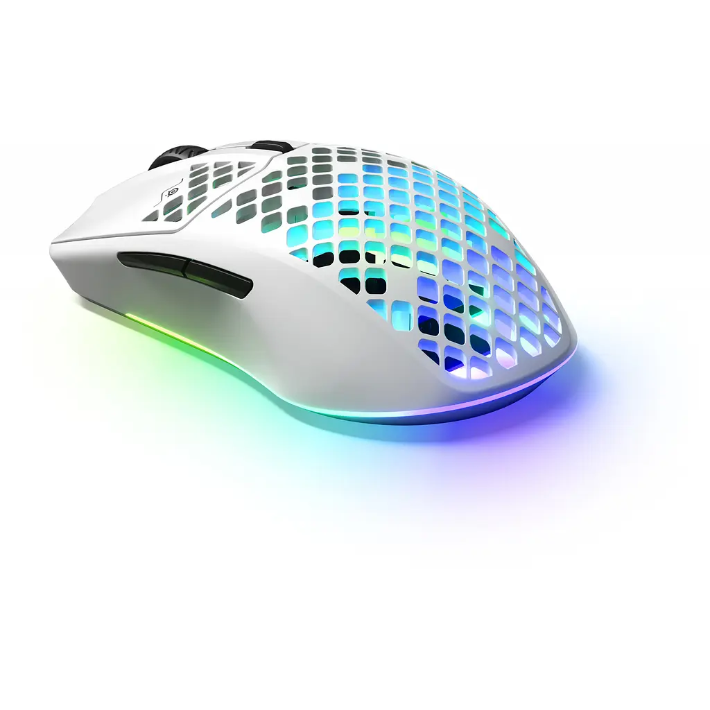 Миша SteelSeries Aerox 3 Wireless Snow (62608) - фото 2