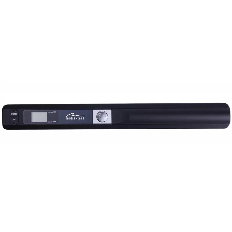 Сканер A4 Media-Tech ScanLine MT4090, 900 dpi, USB, Micro SD, портативний, 2 бат-ки АА, OCR чорний - фото 2