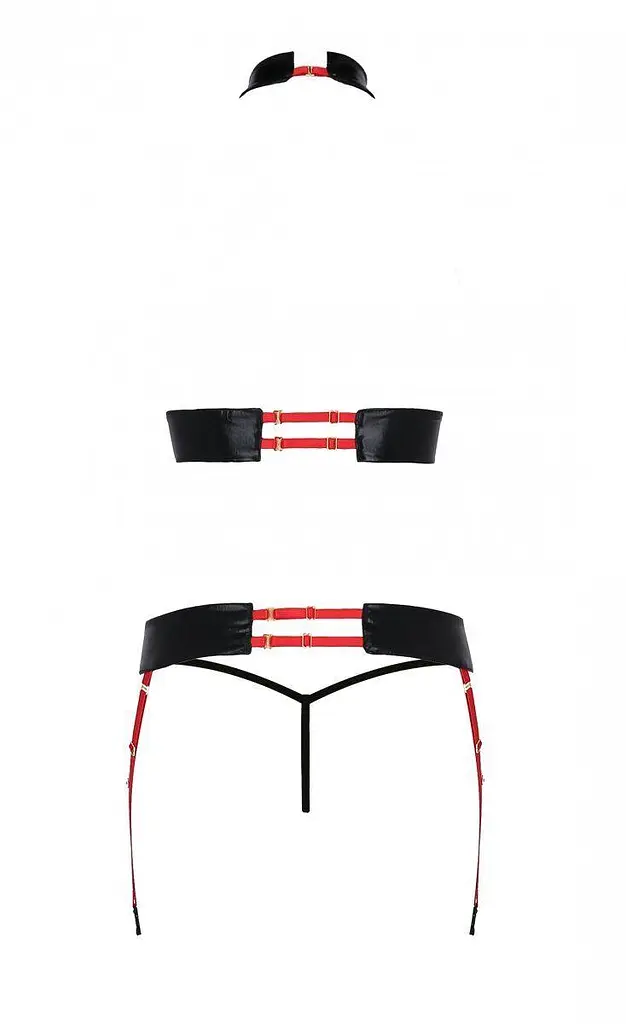 Passion AZIZA Set red S/M - фото 4