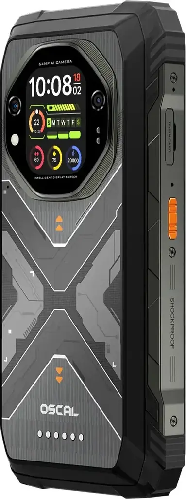 Смартфон Blackview Oscal Tank 1, 16/512GB Black (Global) - фото 5