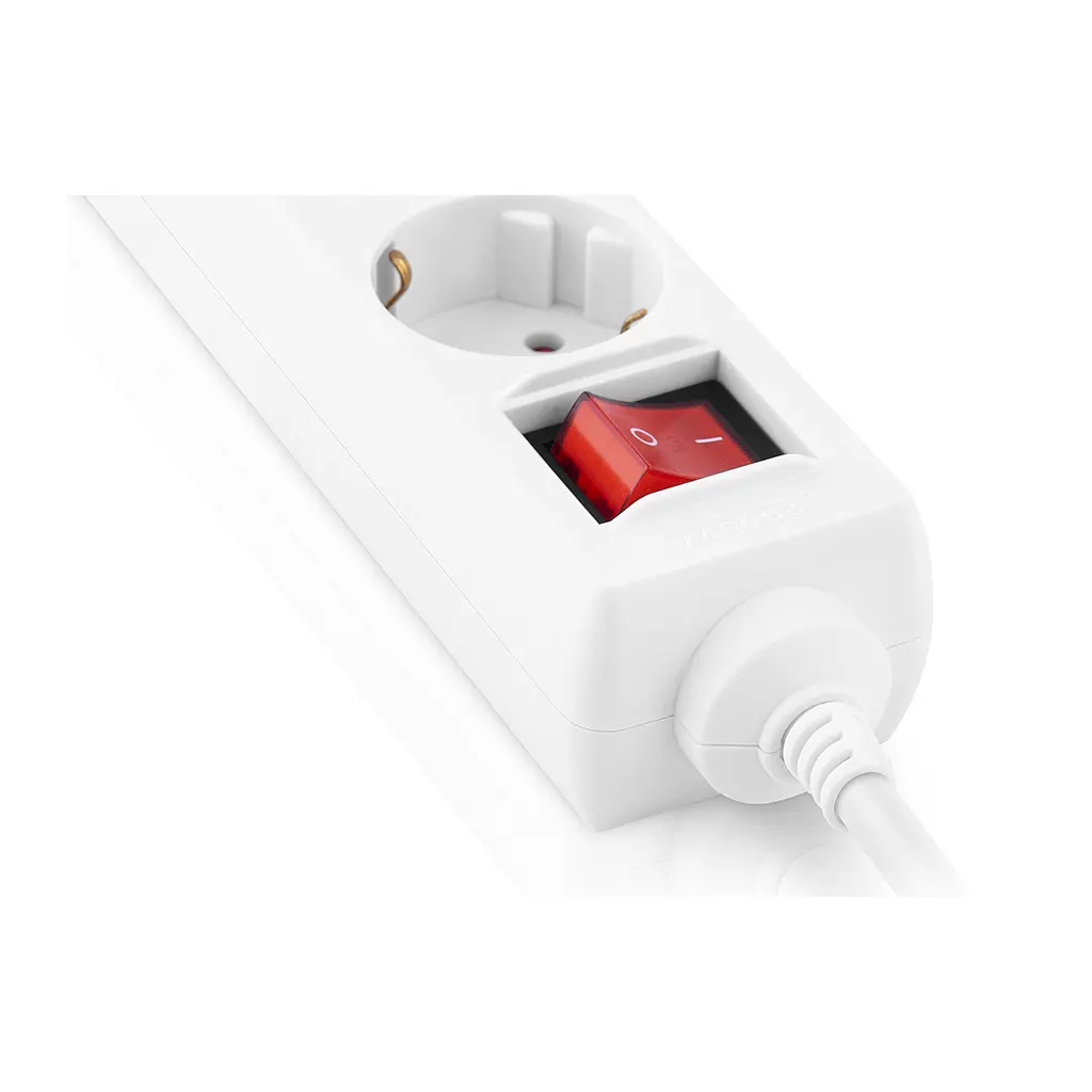 Мережевий фільтр живлення REAL-EL RS-Protect M 1.8m, white (EL122300025) - фото 5