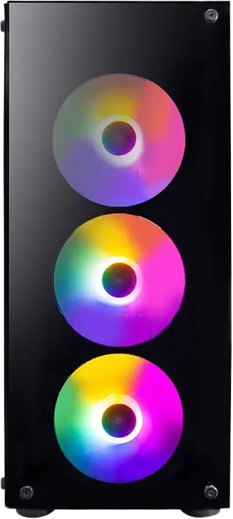 Корпус 1stPlayer V3-B-4F1 Black (V3-B-4F1) - фото 2