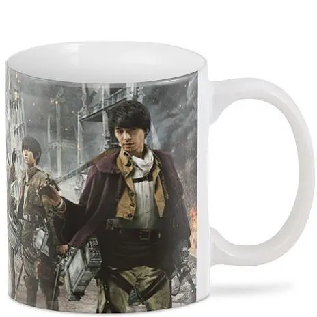 Кружка GeekLand Атака Титанов Attack on Titan кадр фильм AT.02.42 330 мл белая - фото 2