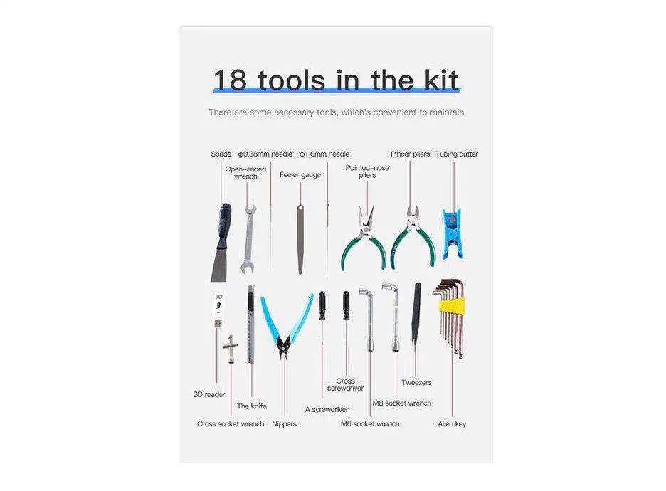 Набір інструментів для 3D-принтера Creality - фото 2