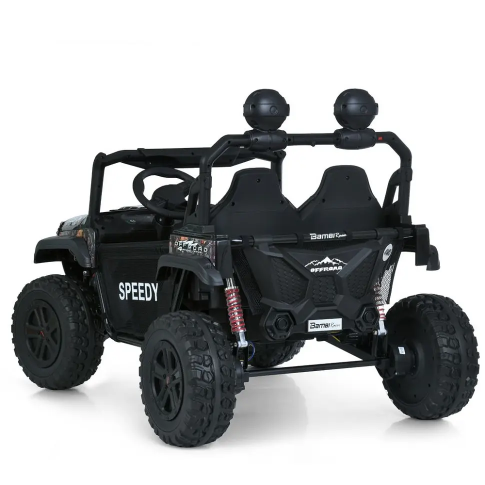 Дитячий електромобіль Bambi Джип M 6206EBLRS-18 24V до 60 кг - фото 3