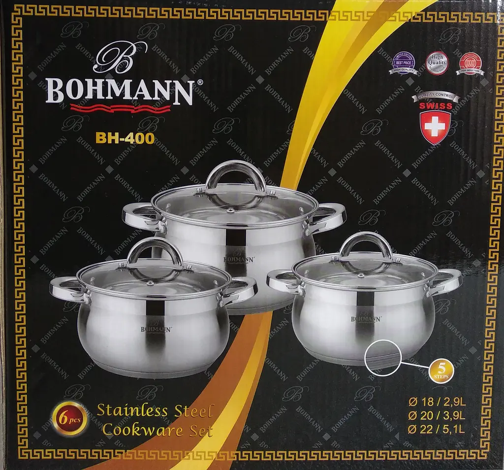 Набір посуду Bohmann BH-400 6 предметів - фото 9