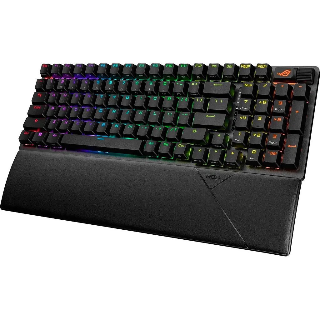 Клавиатура Asus ROG Strix Scope II 96 RGB NX Wireless Black [90MP037A-BKUA01] [116084] - фото 4