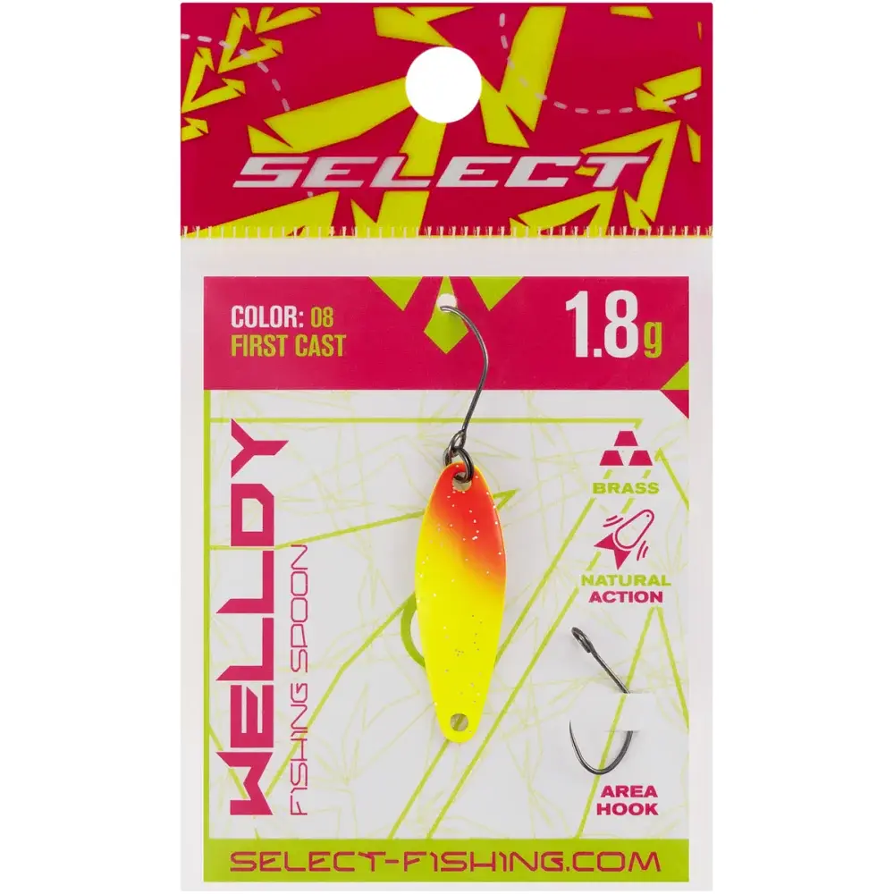 Блешня Select Welldy 1.8g 31mm #08 First Cast - фото 2
