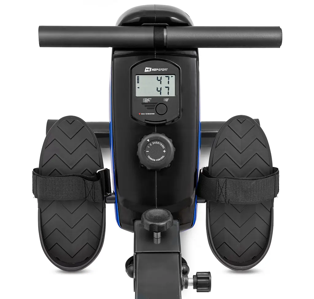 Гребний тренажер Hop-Sport HS-030R Boost синій - фото 5
