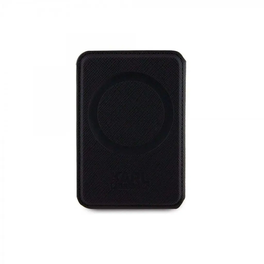 Чехол Karl Lagerfeld MagSafe Card Slot Stand Karl and Choupette Black (57983116724) - фото 3