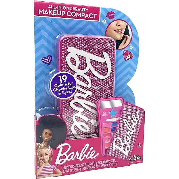 Набір дитячої косметики Cra-Z-Art Barbie All in One Beauty Makeup Compact (34069CRA) - фото 3
