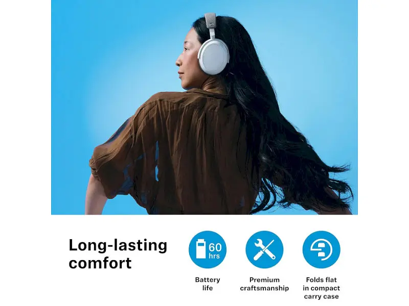 Наушники с микрофоном Sennheiser MOMENTUM 4 Wireless Graphite (700383) - фото 8