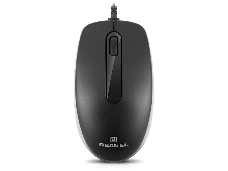 Миша REAL-EL RM-217 Black (EL123200038) - фото 7