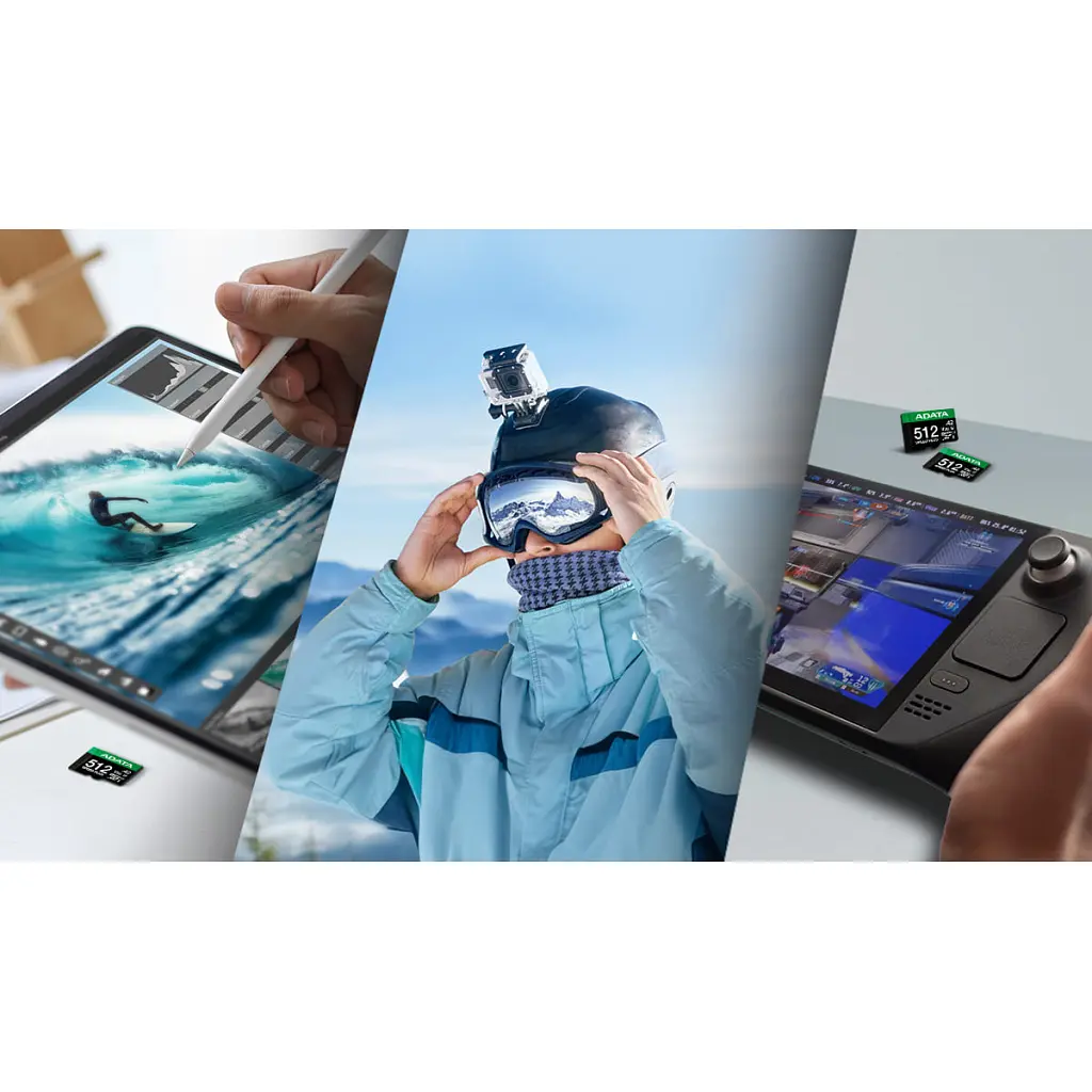 Карта пам'яті ADATA 64GB microSD class 10 UHS-I U3 V30 A2 Speed Plus (UD64GUI3V30A2SP-RA1) - фото 4