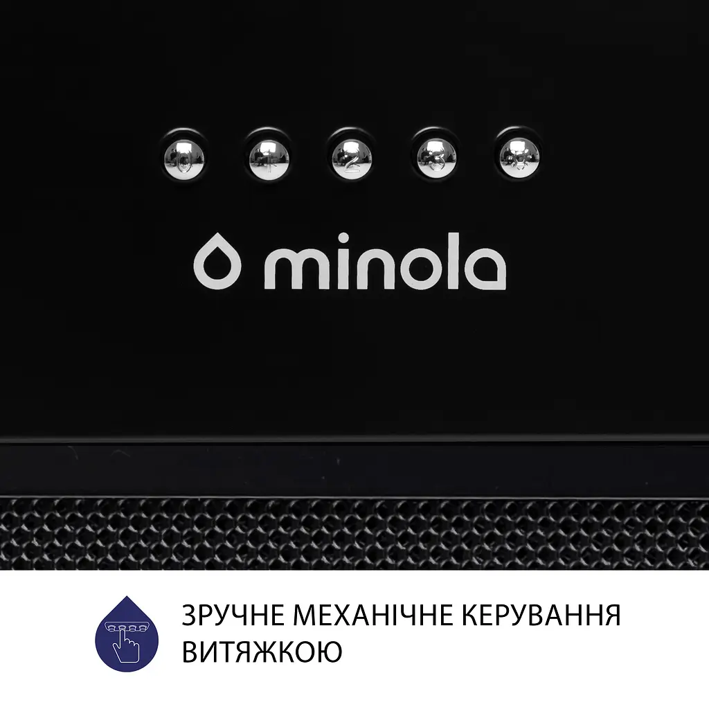 Витяжка повновбудована MINOLA HBI 5222 BLF 700 LED - фото 6