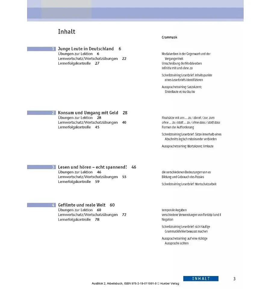 Ausblick: Arbeitsbuch 2 mit eingelegter Audio-CD - фото 4