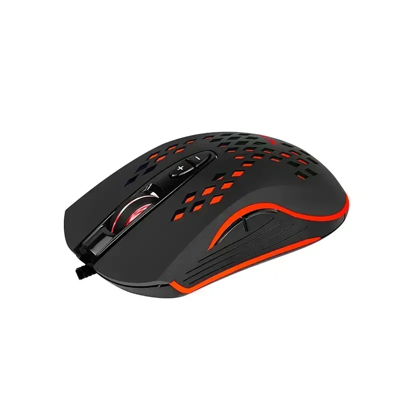 Ігрова мишка USB з RGB-підсвіткою, 6400 DPI, 7 клавіш XTRIKE ME Black GM-222 Havit - фото 3
